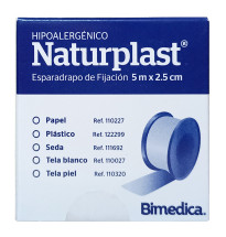 Esparadrapo de Tela Blanca 5m x 2,5cm