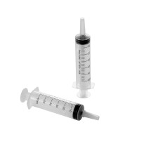 Jeringas sin aguja de 50 ml. Luer catéter