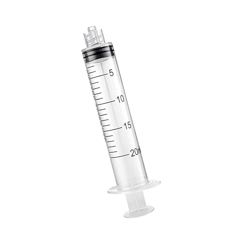 Jeringas 20ml con luer-lock