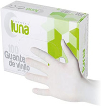 Guantes de Vinilo sin polvo Talla L (Grande)