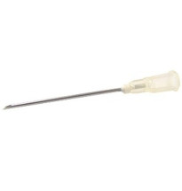 Agujas intravenosas estériles. G19 Crema 1,1X40 mm.