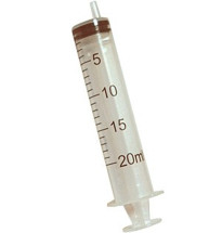 Jeringas sin aguja de 20 ml Luer Excéntrico