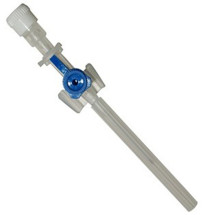 Agujas para cánula 0,9 mm. X 25 mm. G 22 Azul