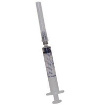 Jeringas de 2,5 ml. con aguja de 0,7 mm. X 30 mm. G22