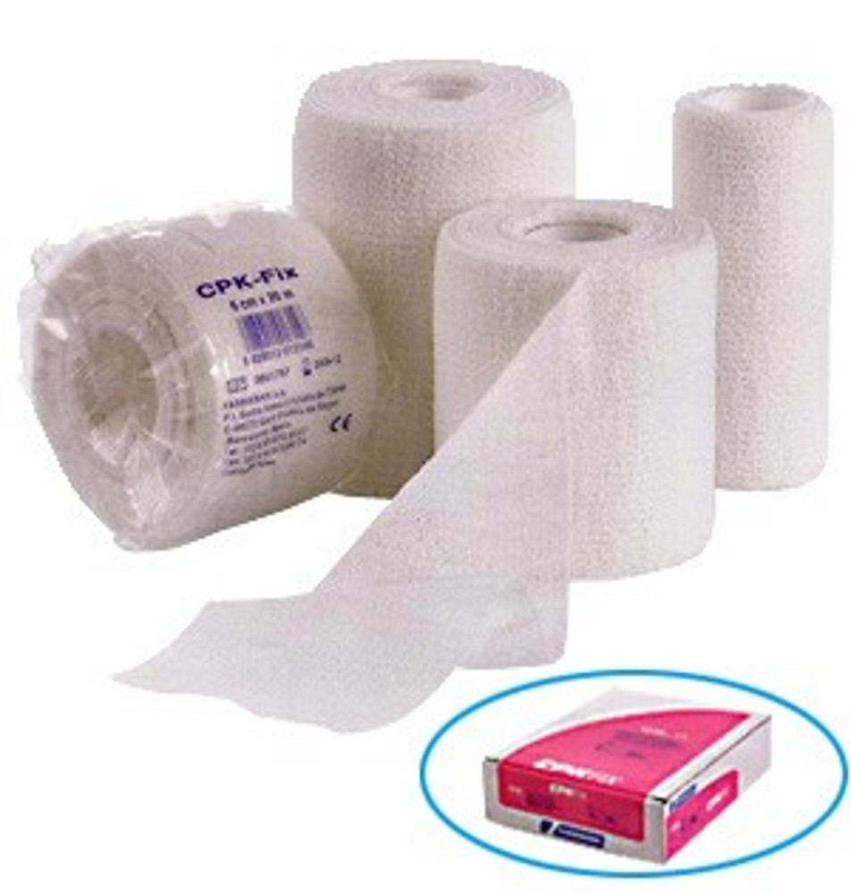 Vendas cohesivas de fijación de 8 cm X 20 mt.